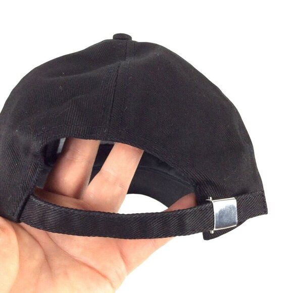 Beijing 2008 Olympics Embroidered Black Baseball Cap Adjustable Strapback - Picture 4 of 5